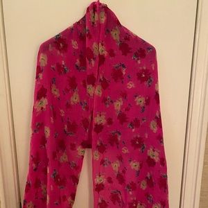 J CREW Floral Pashmina